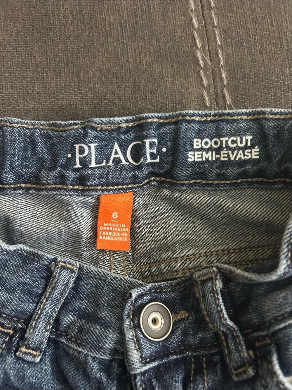 The Children's Place Washed Blue Boys Flare Jeans
